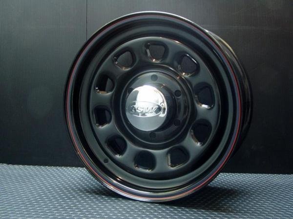 TSW DAYTONA ブラック 16X7J+35 6穴139.7 GOODYEAR E-GRIP 215/60R16 4本セット_画像2