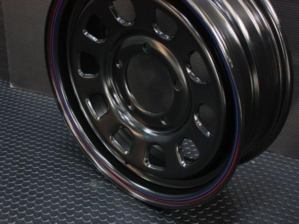 新型 ジムニー ホイール！ TSW デイトナブラック 16X5.5J+20 GEOLANDAR A/T G015 185/85R16 タイヤセット　JB64 JB23などに！_画像4