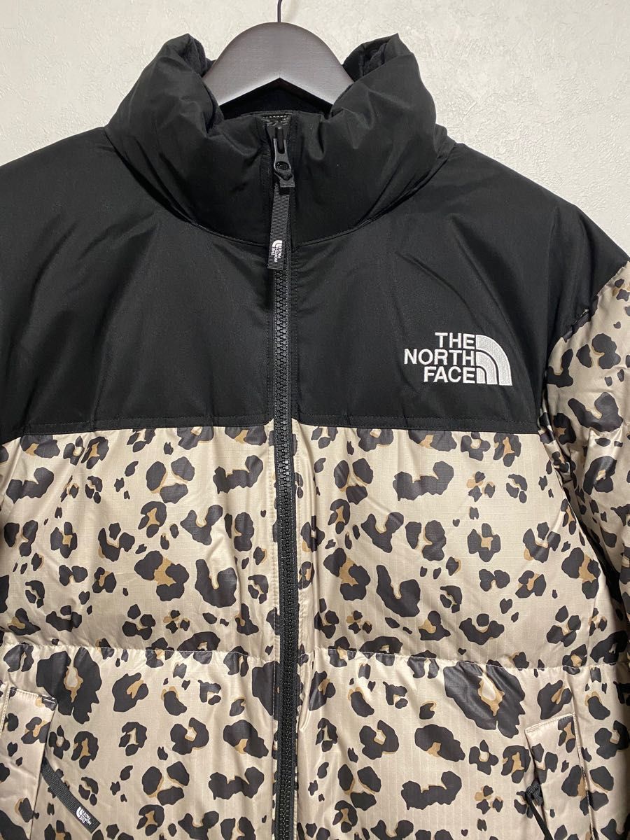 ノースフェイス ヌプシ ダウン ジャケット レオパード ヒョウ柄 ノースフェイス ヌプシ ダウン ジャケット レオパード ヒョウ柄