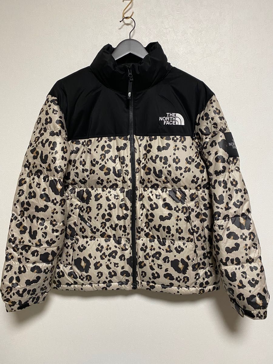ノースフェイス ヌプシ ダウン ジャケット レオパード ヒョウ柄 ノースフェイス ヌプシ ダウン ジャケット レオパード ヒョウ柄