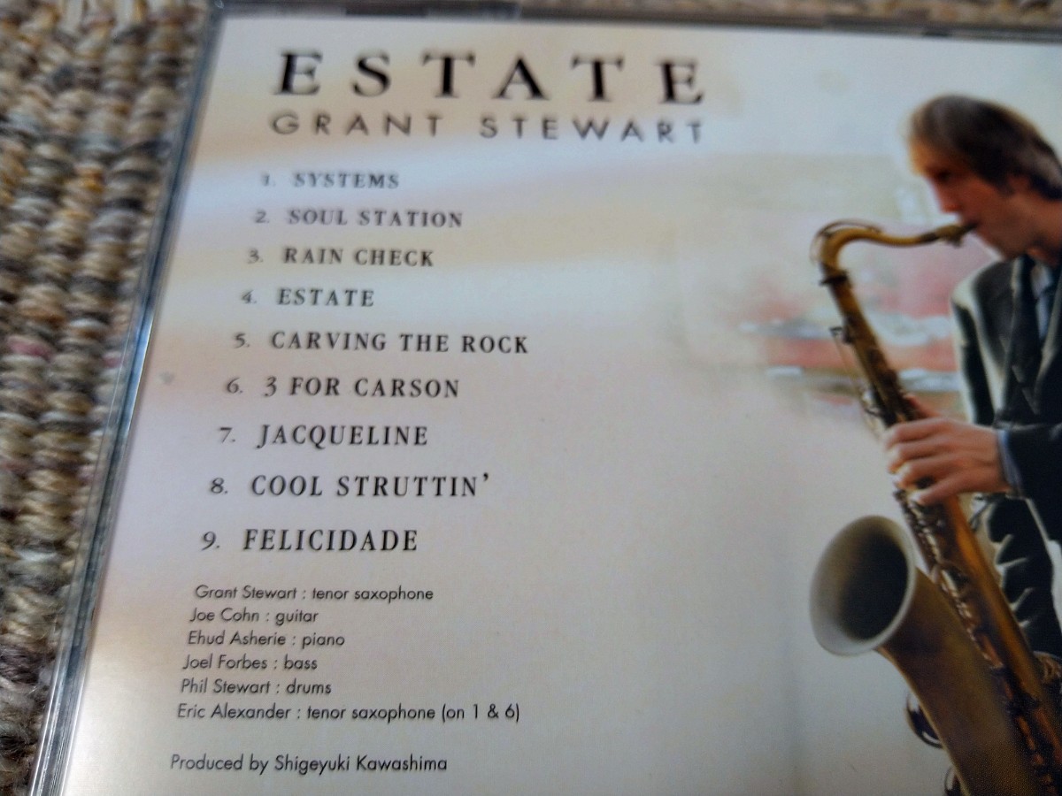 【国内盤】☆グラント・スチュワートGrant Stewart／エスターデEstate　スペシャル・ゲスト　エリック・アレキサンダー☆☆CD多数出品中…_画像5