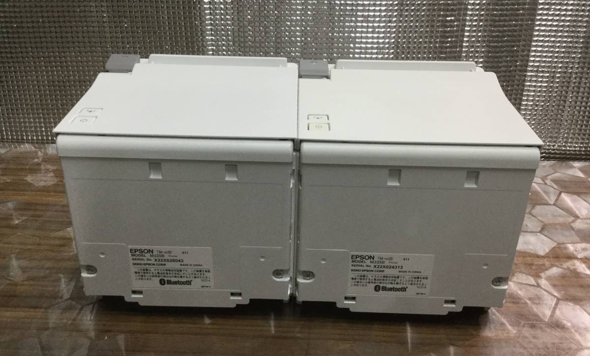 EPSON TM-m30 レシートプリンター 2台セット | normanhubbard.com