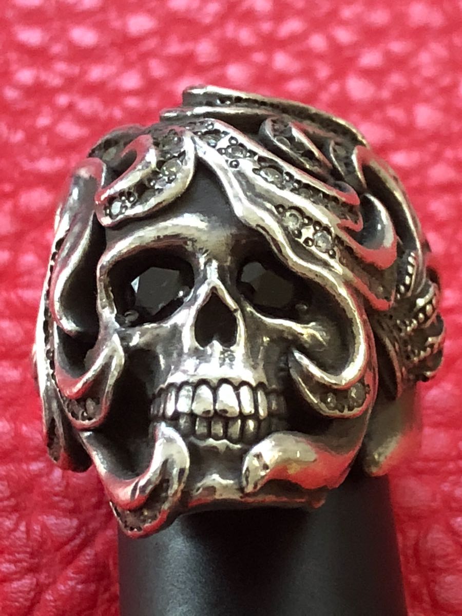 * regular price 74,520 jpy * Justin Davis JUSTIN DAVIS J×U silver ring Skull ANDY ring srj520