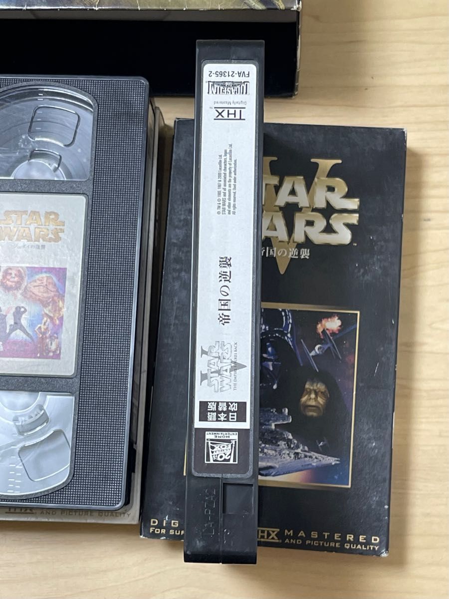 ●スター・ウォーズ トリロジー ●VHS●3枚組●ジャンク品●