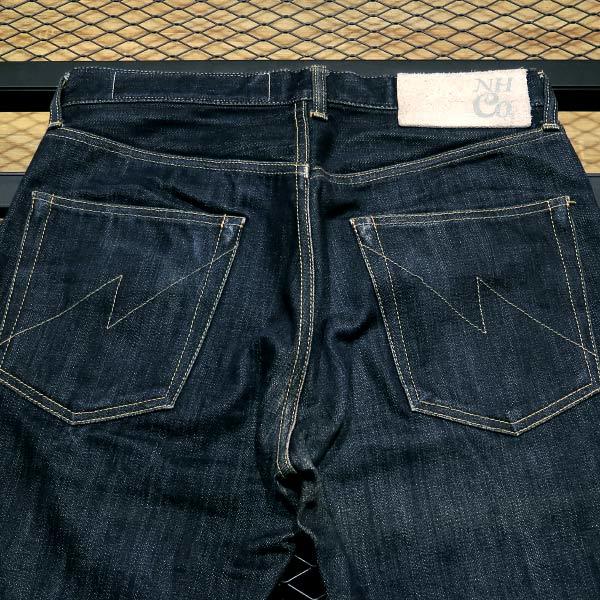 NEIGHBORHOOD Neighborhood RIGID.STANDARD NARROW/14OZ-PT rigid стандартный narrow Denim брюки индиго джинсы 