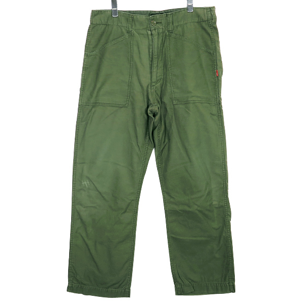 ギフト】 171WVDT-PTM01 HBT/TROUSERS.COTTON.SATIN 17SS ダブル
