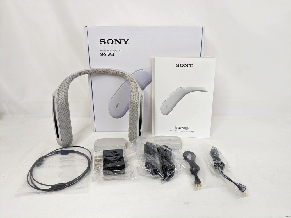 SONY Sony wearable neck speaker wireless speaker SRS-WS1 accessory equipping color : white 