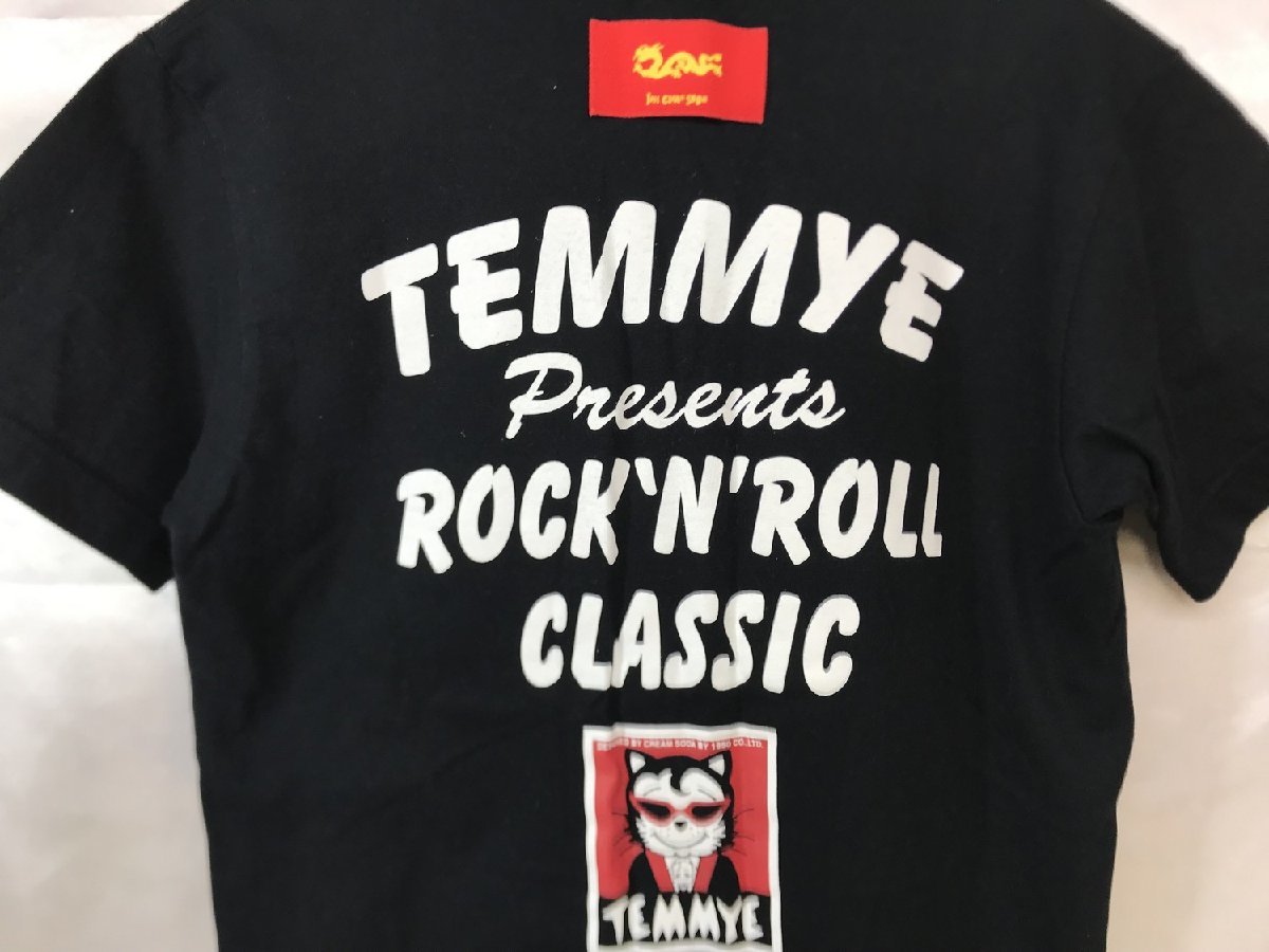 CREAM SODA クリームソーダ TEMMYE ティミー 両面プリント 半袖Tシャツ サイズS ブラック_画像4