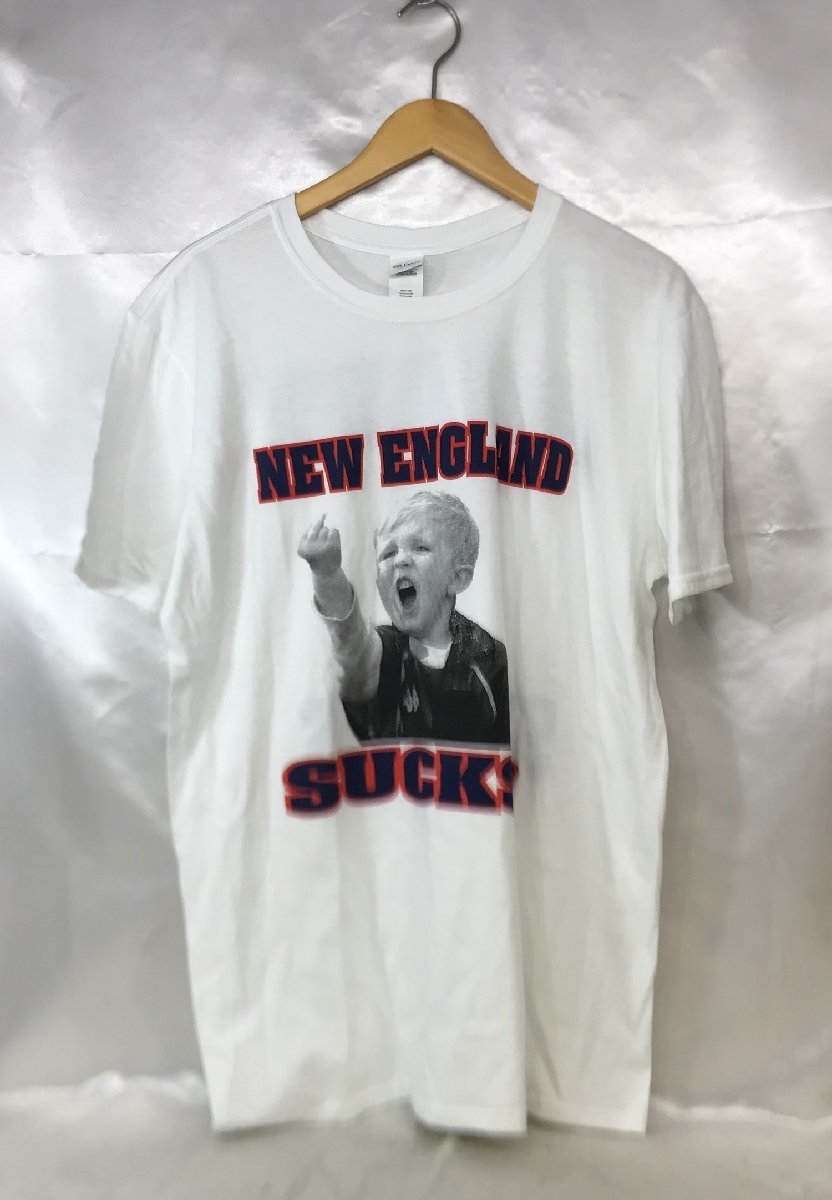 アメリカ古着 GILDAN ギルダン 両面プリント 半袖 Tシャツ サイズL ホワイト メンズ 古着 ヴィンテージ