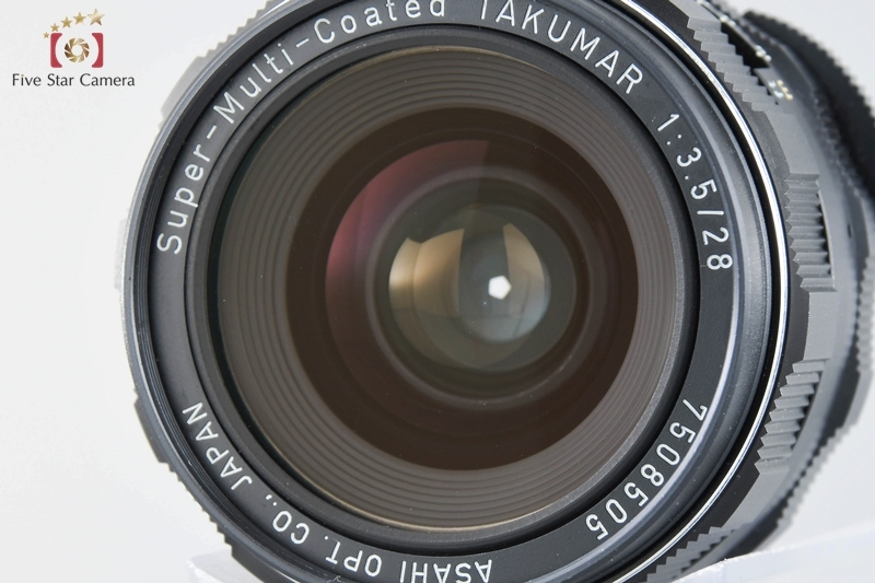 【中古】PENTAX ペンタックス SMC TAKUMAR 28mm f/3.5_画像5