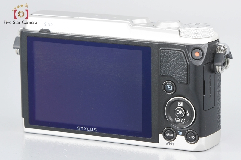 中古】OLYMPUS オリンパス STYLUS SH-3 シルバー コンパクトデジタル