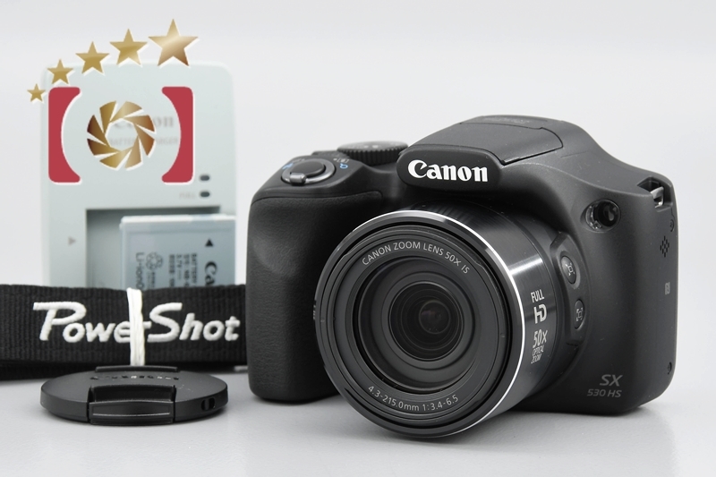 注目ブランド 【中古】Canon キヤノン PowerShot SX530 HS ブラック