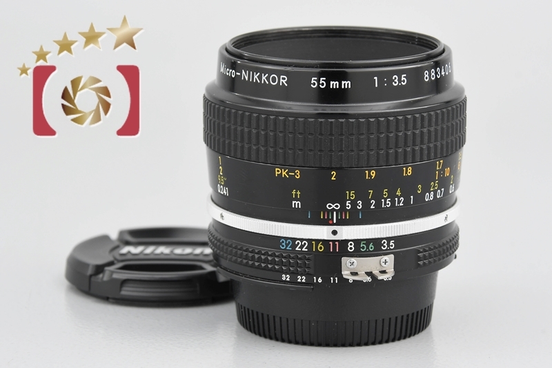 ベストセラー 【中古】Nikon f/3.5 55mm Micro-NIKKOR Ai ニコン