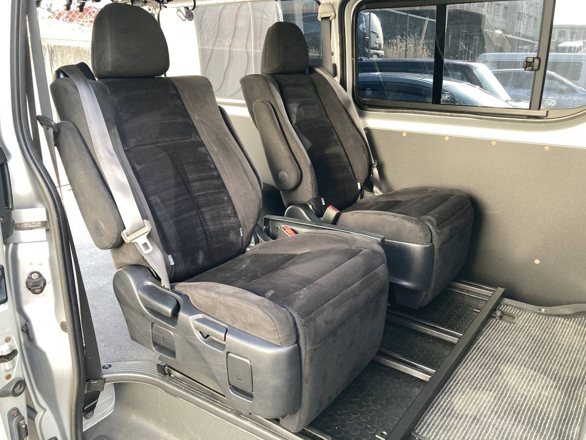 ハイエースバン 流用セカンドシート用 フレームのみ アルファード ベル