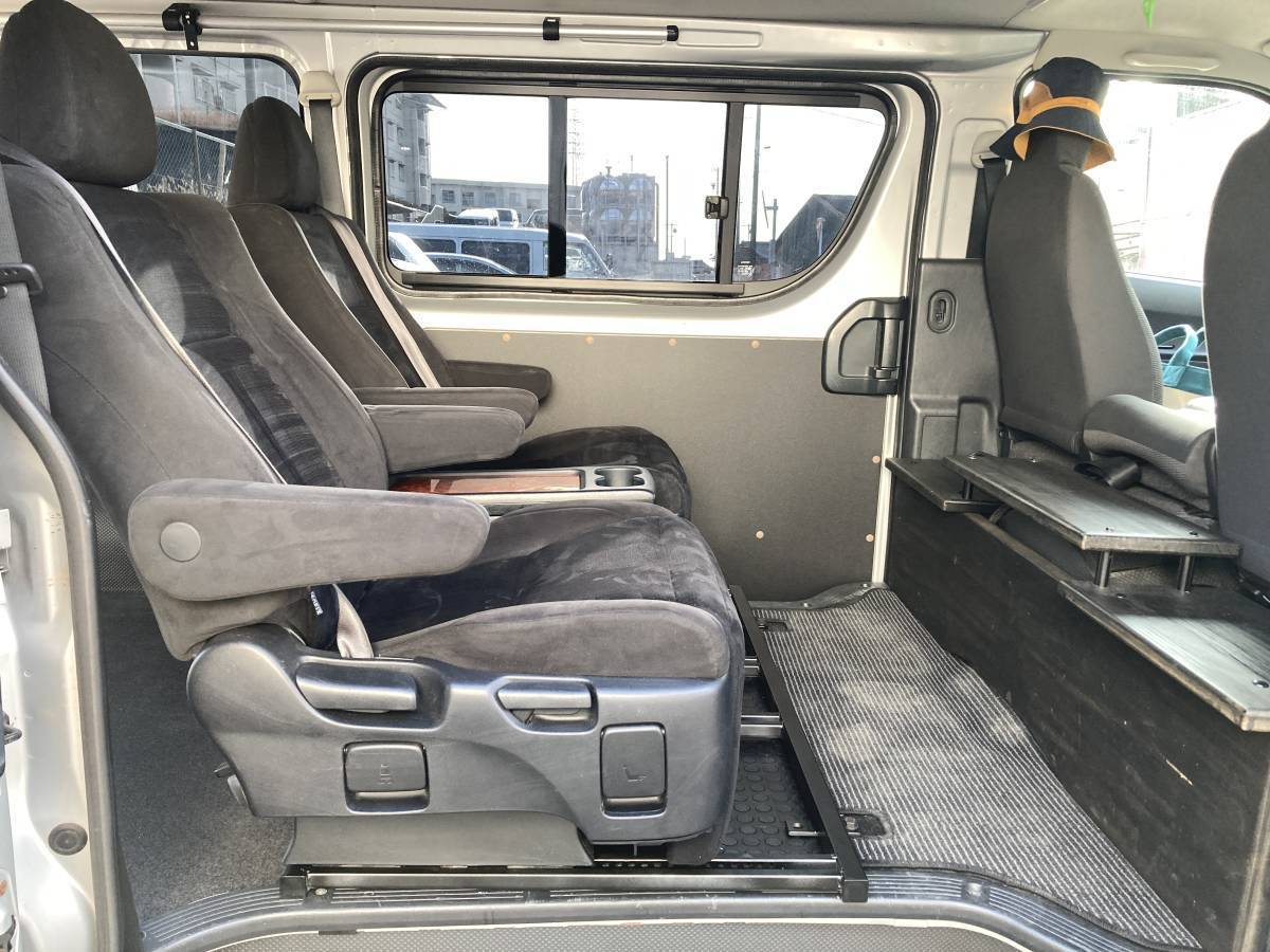 ハイエースバン 流用セカンドシート用 フレームのみ アルファード ベル