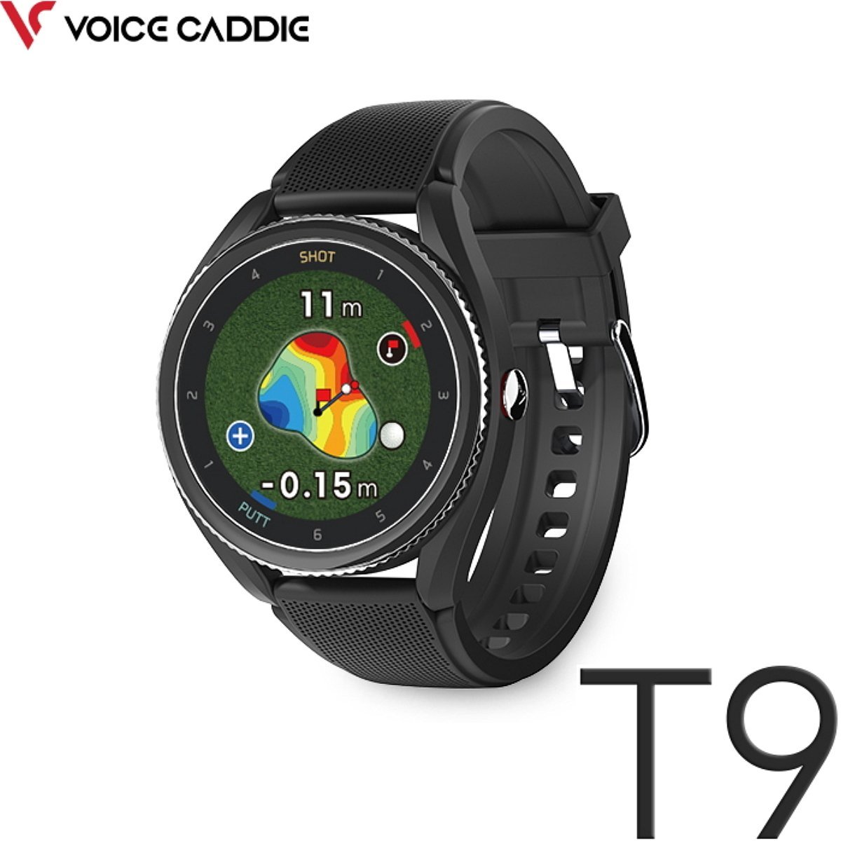1円☆Voice Caddie ボイスキャディ T9 ゴルフウォッチ 腕時計型GPS距離