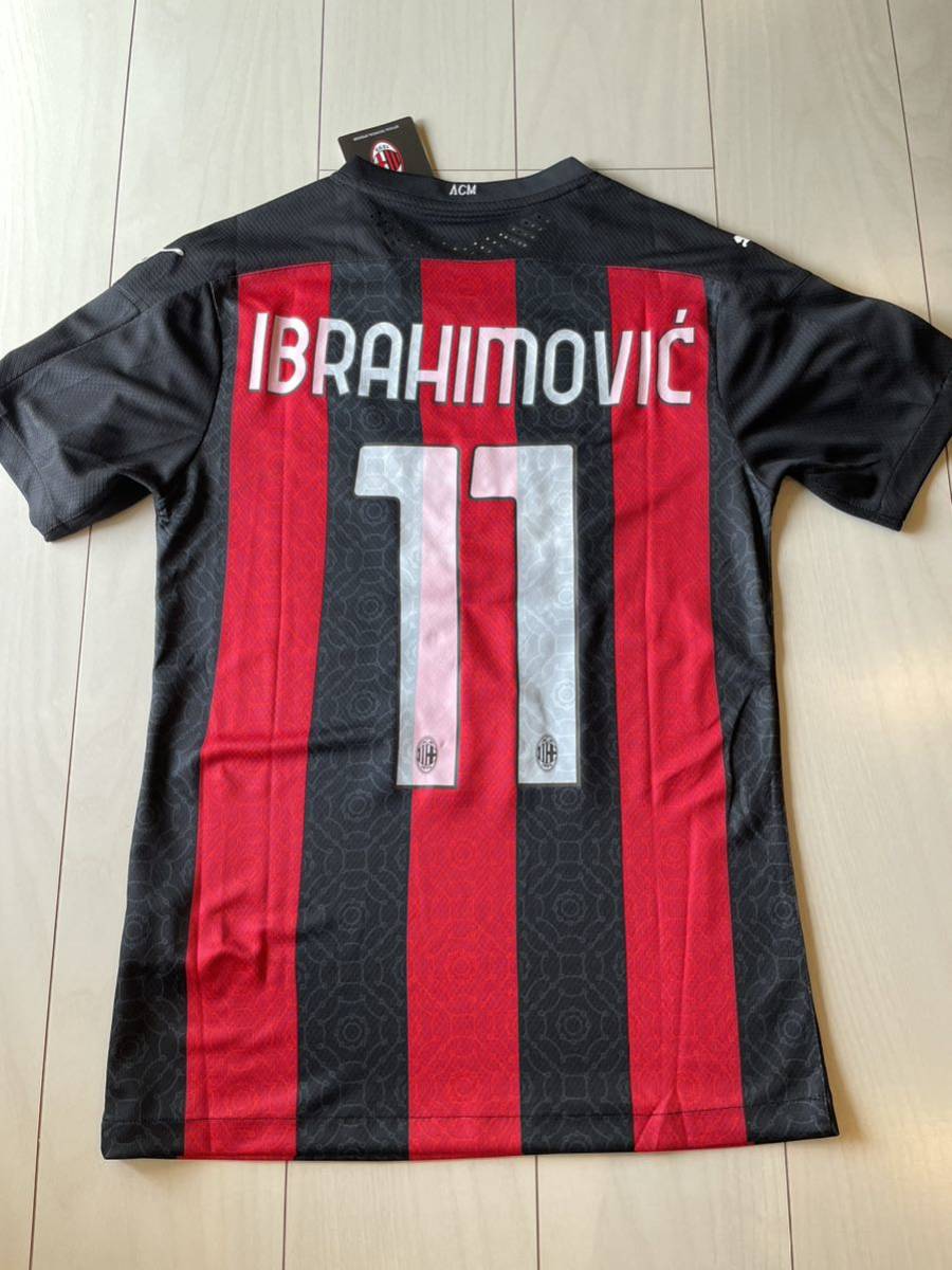 AC MILANミラン 20-21ホームオーセンティックユニフォーム#11ズラタン