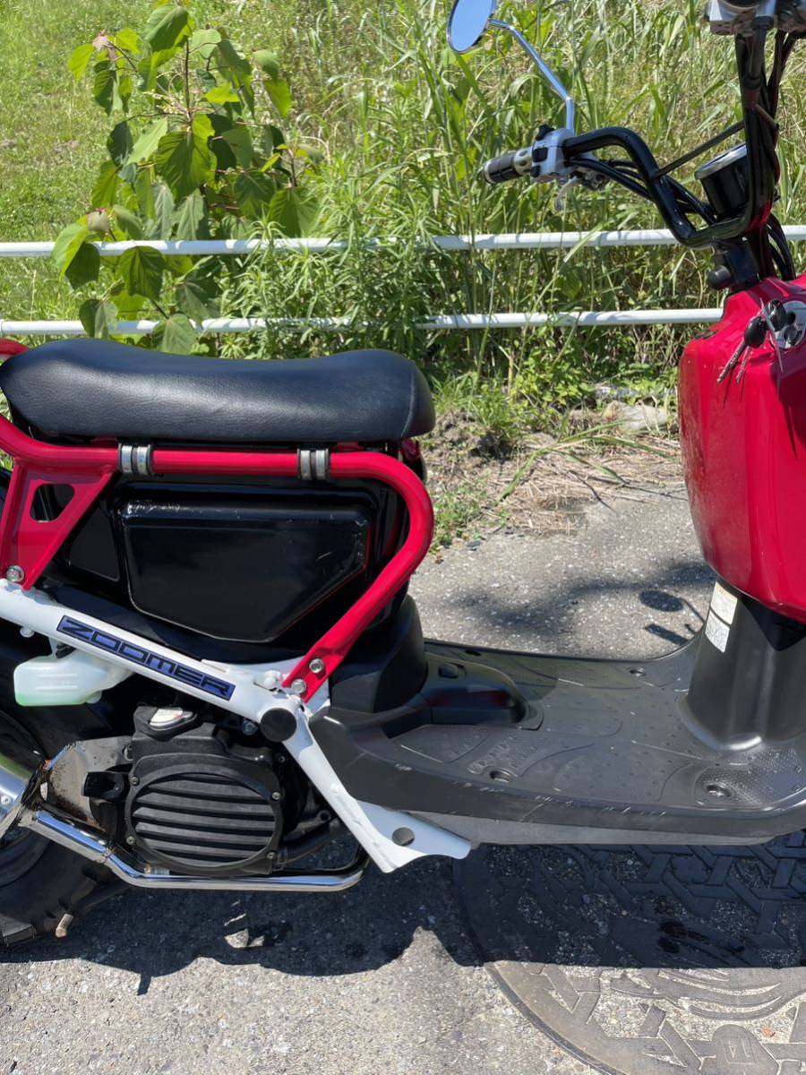 ホンダ ズーマー 実働車 現状 書類有り 登録して乗れます 自賠責7年4月