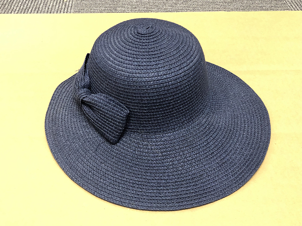 女優帽 帽子 ツバ広帽子 ハット 旅行用帽子 麦わら帽 テンガロンハット つば広 キャップ 女性 紫外線対策 リボン OF105
