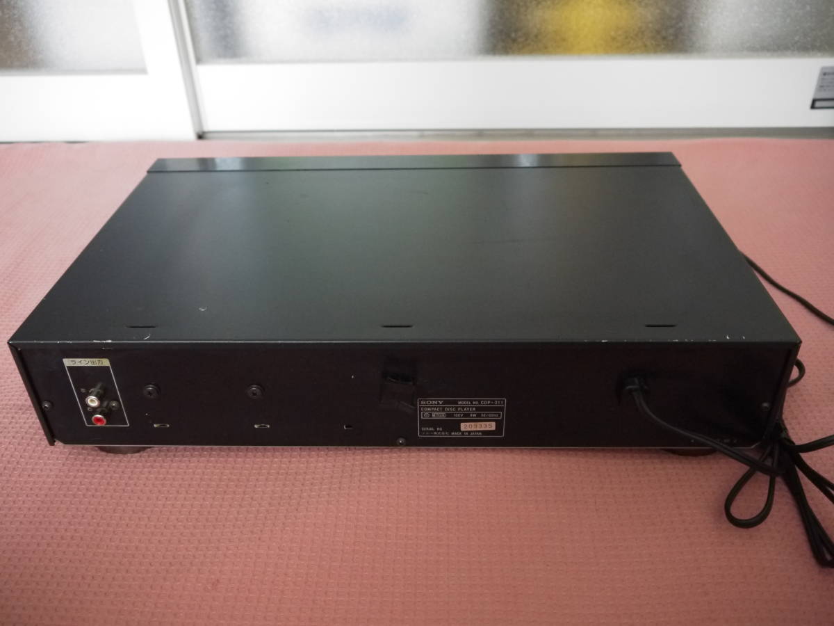  Showa Retro SONY CD player CDP-311