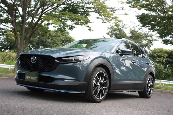 特 ガレージベリー バリアント CX30 CX-30 DM フロントリップ スポイラー エアロ 特得 109x2.jp_装着イメージ画像です。