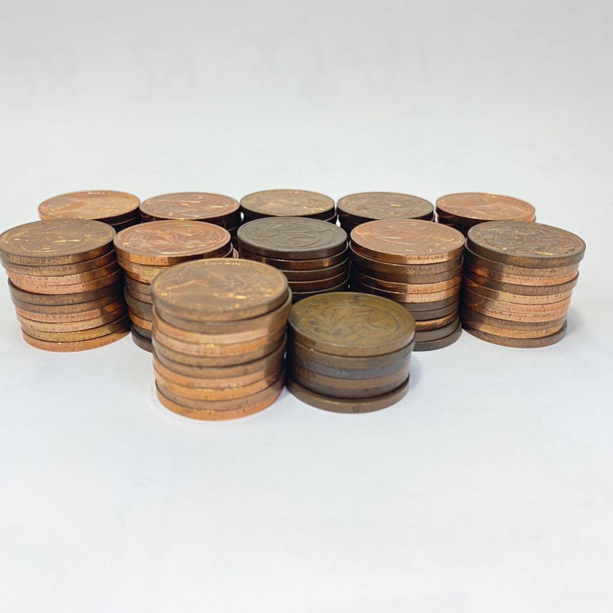 オーストラリア 貨幣 2セント硬貨 116枚／2ドル32セント_画像1