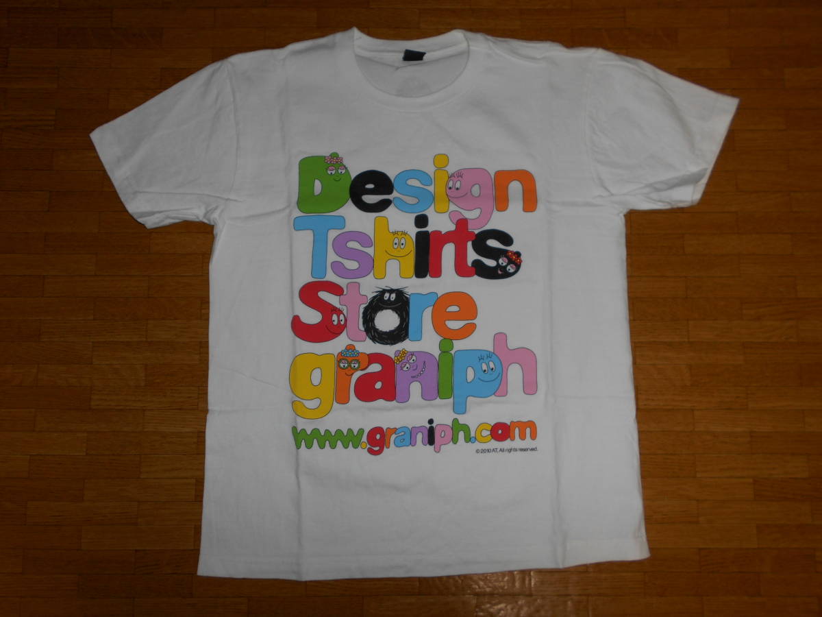 Design Tshirts Store graniph☆グラニフ☆白の半袖Tシャツ☆かわいい