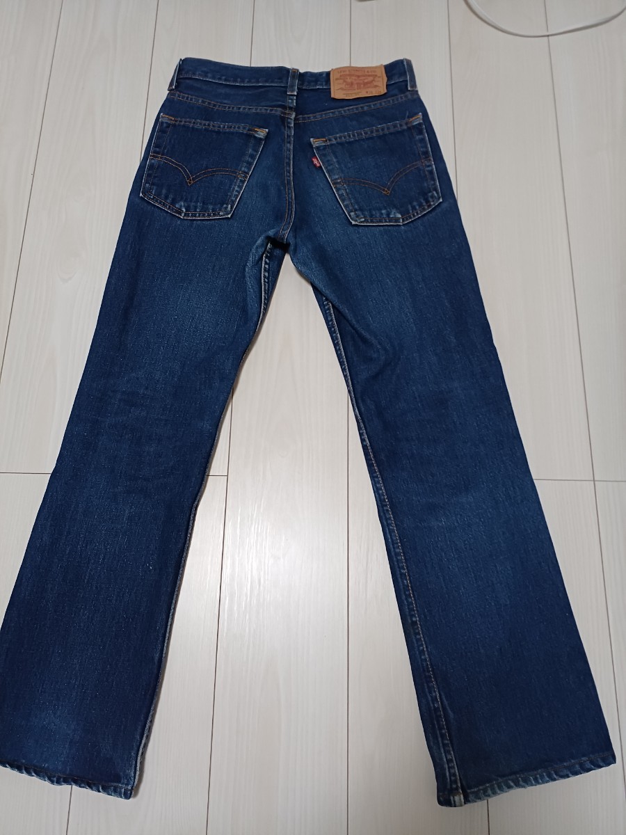 Levi's 517-03 W28/L34 アメリカ製 MADE IN USA ブーツカット 裾上げ有