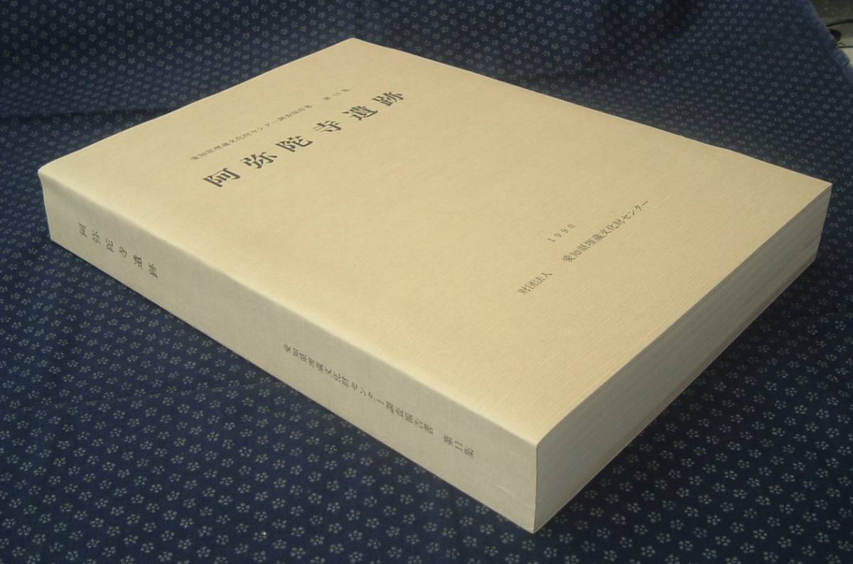 【 阿弥陀寺遺跡 愛知県埋蔵文化財センター調査報告書 第11集 】_画像2