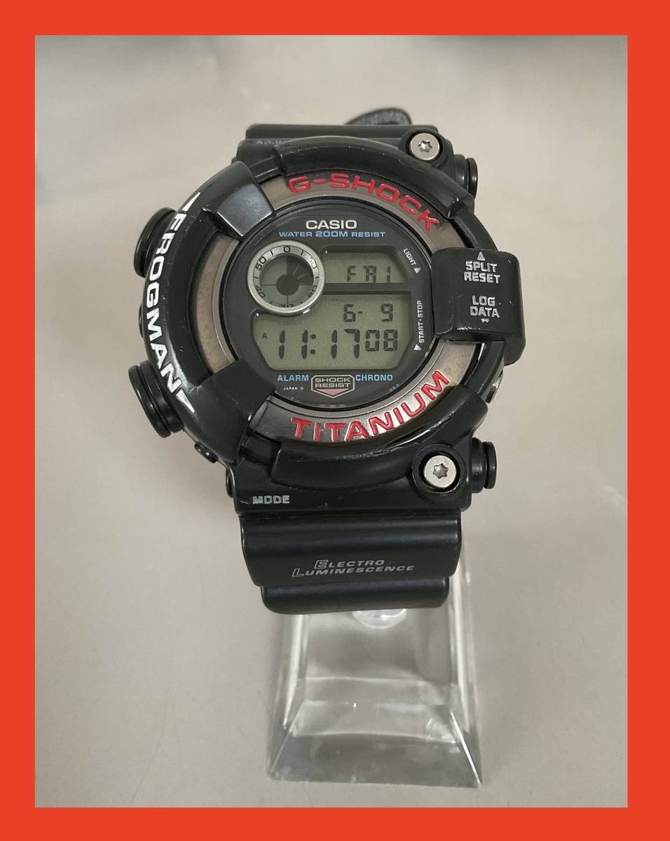 新品バッテリー交換済み】 Gショック DW-8200 フロッグマン(FROGMAN