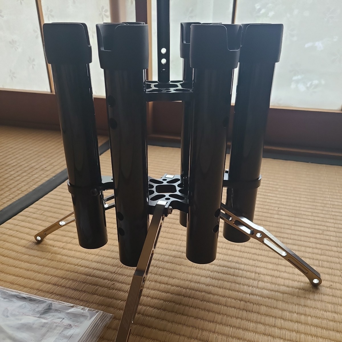 未使用品 ドライブ ロッドスタンド フォース限定1091モデル 6本仕様 DLIVE エリアトラウト