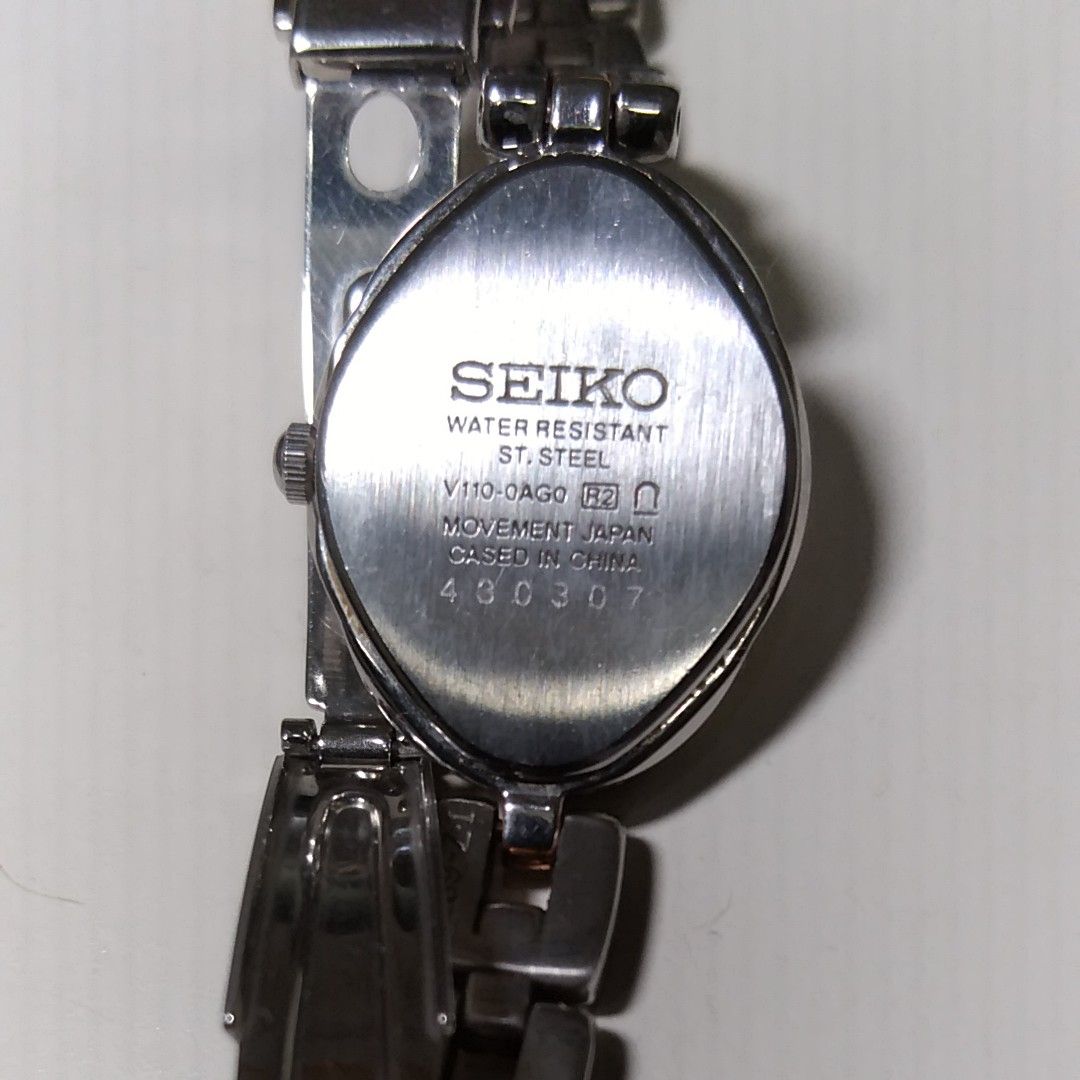 SEIKO セイコー ティセ ソーラー腕時計 SWFA012 ダイヤモンド1P - 時計