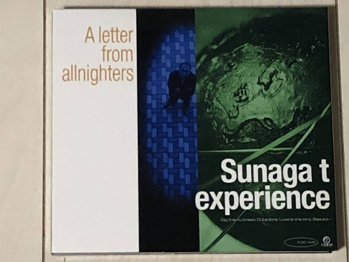 Sunaga t experience 須永辰緒 / A Letter From Allnighters ☆ The Five Corners Quintet、Club Jazz、夜ジャズ、デジパック美品！_画像1