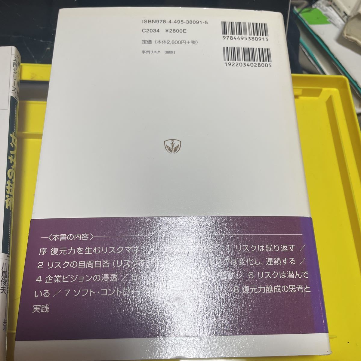 事例で学ぶリスクマネジメント入門　復元力を生み出すリスクマネジメント思考 上田和勇／著