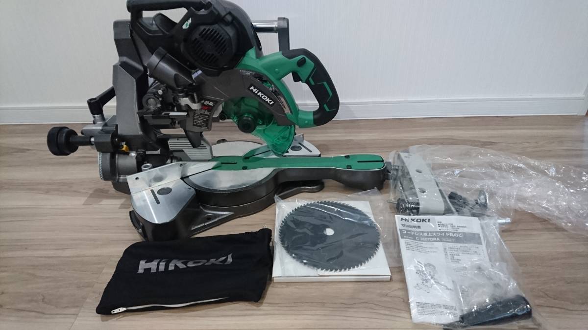 HIKOKI ハイコーキ C3607DRA 未使用 黒鯱付き 36V マルチボルト 190mm