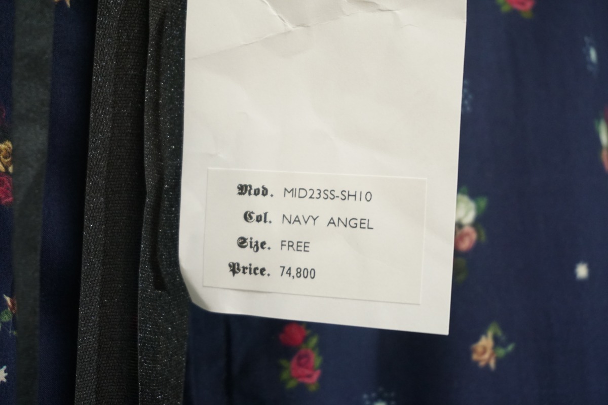 殿堂 Midorikawa 23SS 正規 極美品 ミドリカワ 本物626N△ F紺 MID23SS