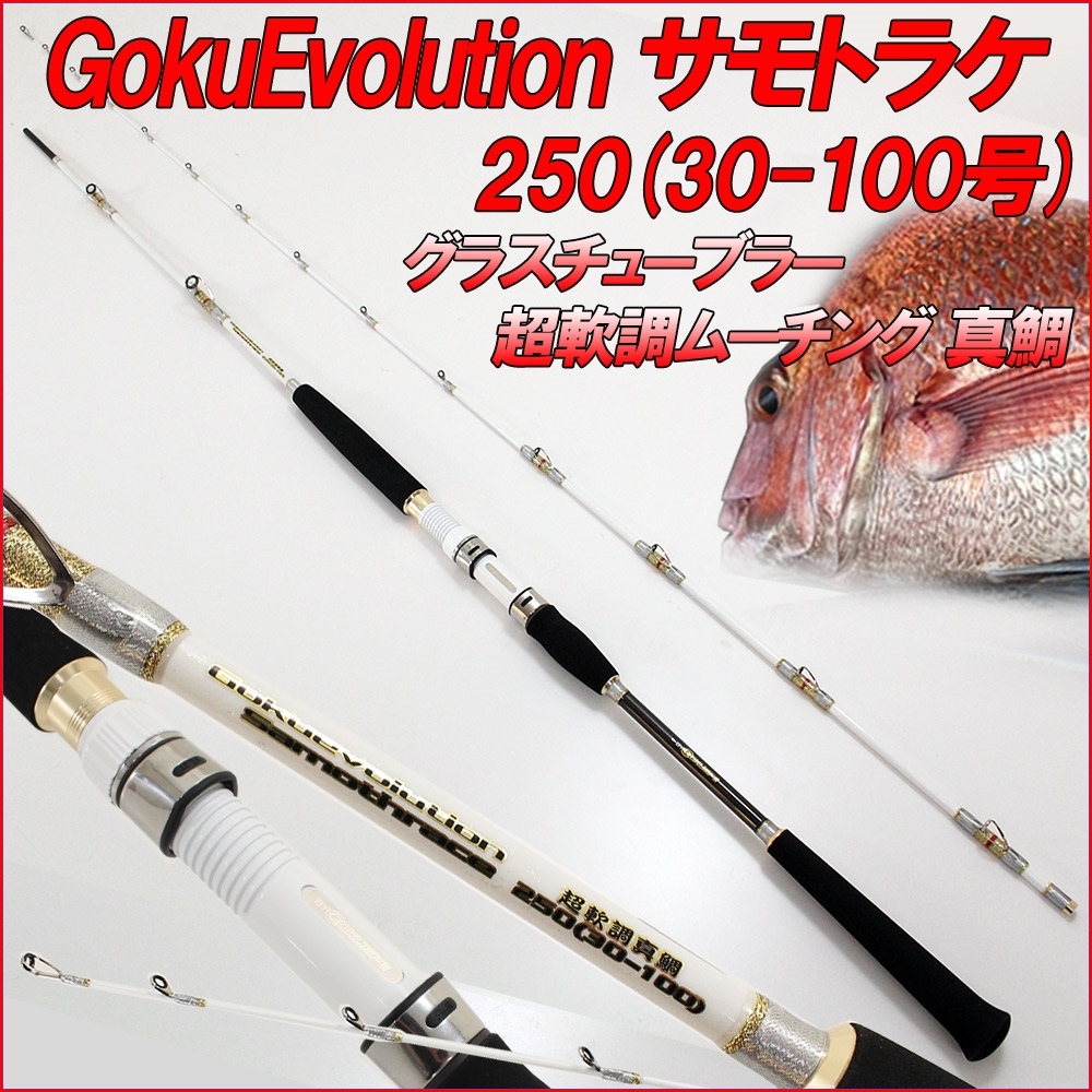 超軟調ムーチング真鯛 GokuEvolution サモトラケ250 (30-100号)(250020