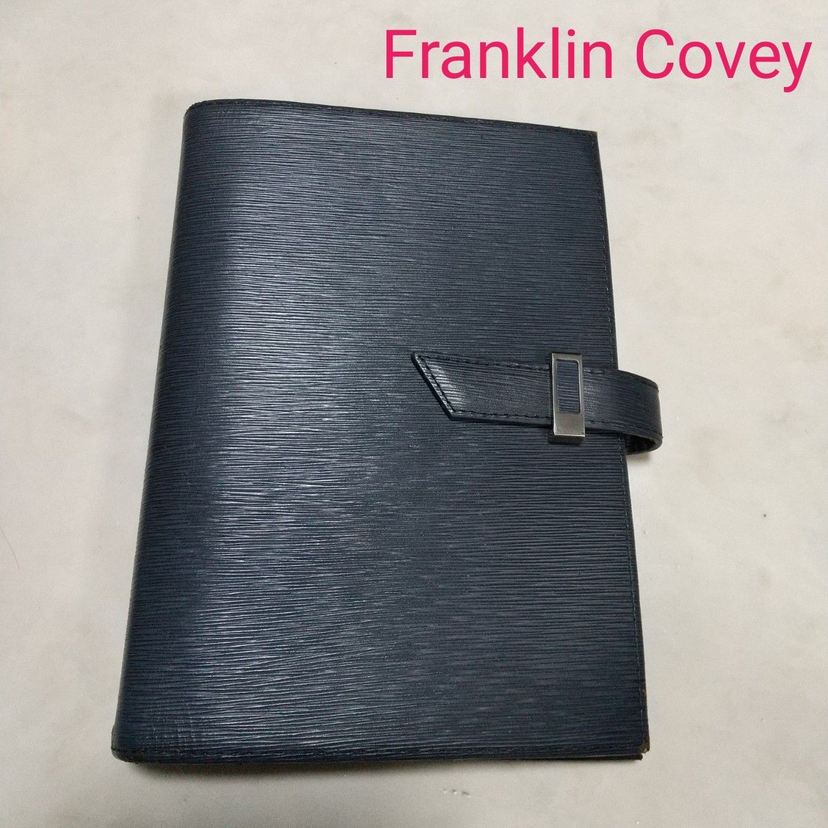 Franklin Covey フランクリンコヴィー システム手帳 ネイビー 手帳｜PayPayフリマ