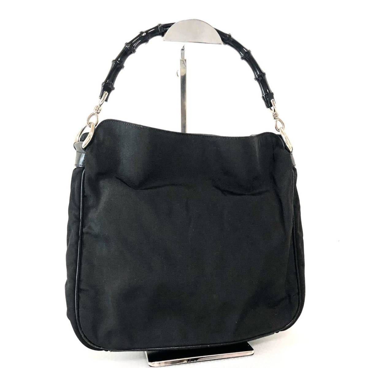 最先端 □美品□GUCCI グッチ バンブー ショルダーバッグ ハンドバッグ