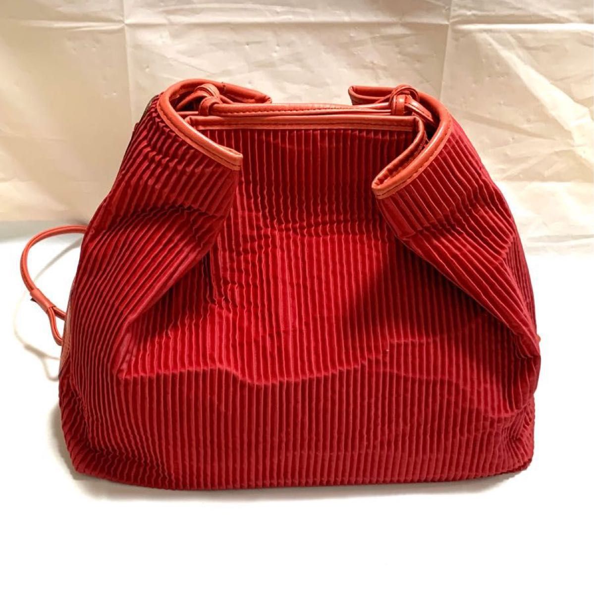 MITSURU TRYBAGS CORP バッグ 赤 レッド 2way ショルダーバッグ MITSURU TRYBAGS CORP バッグ 赤 レッド 2way ショルダーバッグ