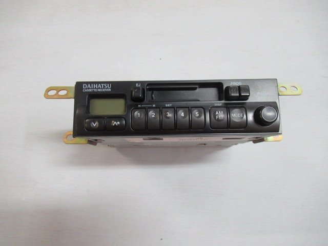 送料520円　ダイハツ　純正 テープデッキ　カセットプレーヤー　ステレオ　 CASSETTE RECEIVER PART NO.86120-B2020　純正　21282　伊t_画像1