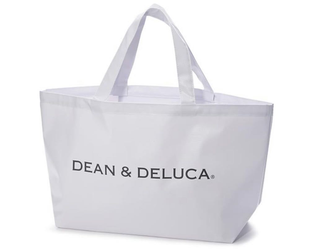  новый товар DEAN&DELUCA Dean and Dell -ka дерево . Цу ограничение большая сумка большой белый белый Dean & Dell -ka