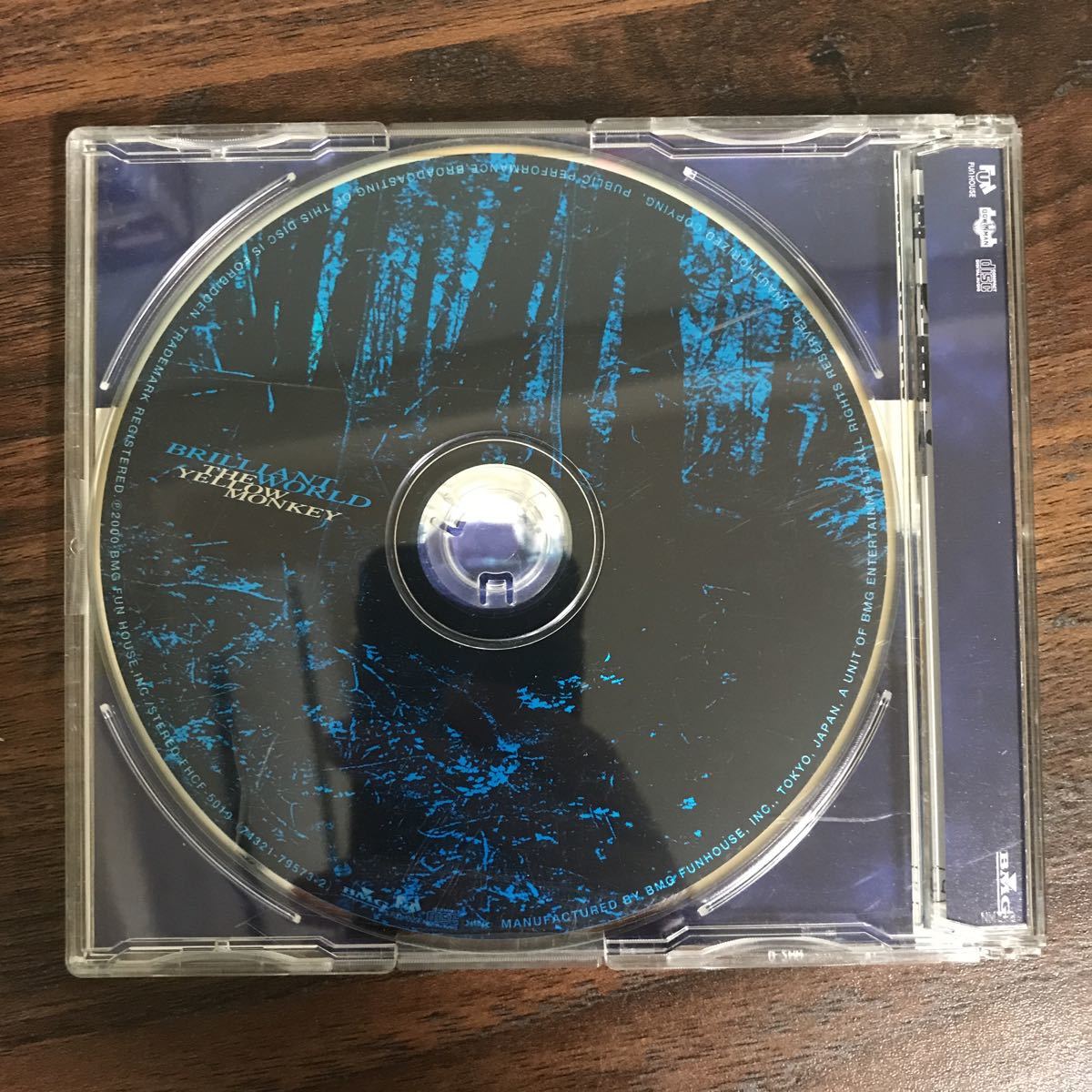 (B381-1) 中古CD100円 ザイエローモンキー BRILLIANT WORLD_画像2