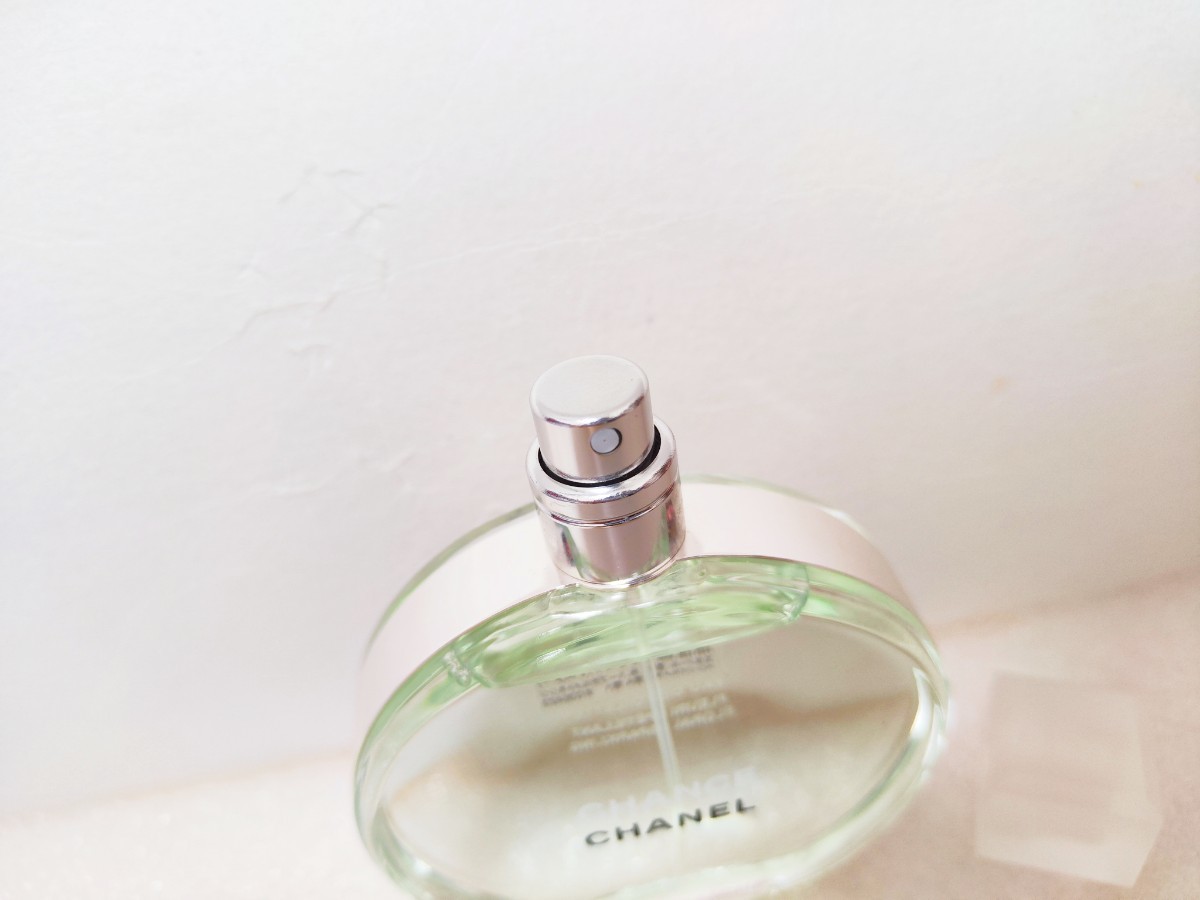 100ml[ Japanese inscription ][ almost unused ][ free shipping ]CHANEL CHANCE EAU FRAICHE Chanel Chance o- fresh EDT SPo-doto crack 