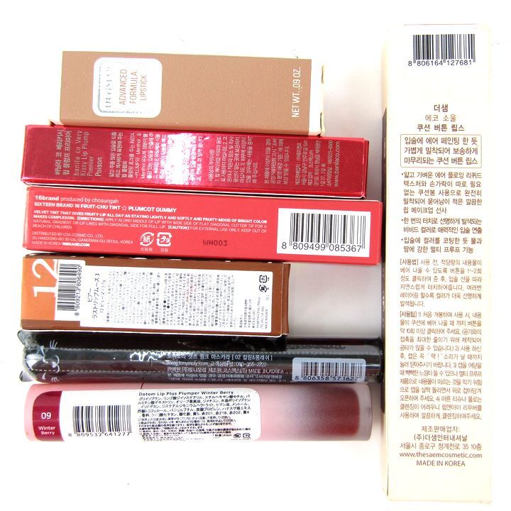  Tony mo Lee other lipstick mascara etc. Korea cosme 7 point set together large amount unused expiration of a term have defect have lady's TONYMOLY etc.