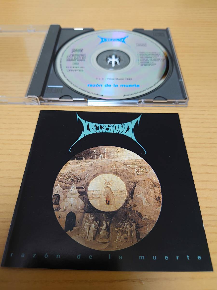 スラッシュメタル DECISION D/razon de la muerte 1992年 オリジナル盤