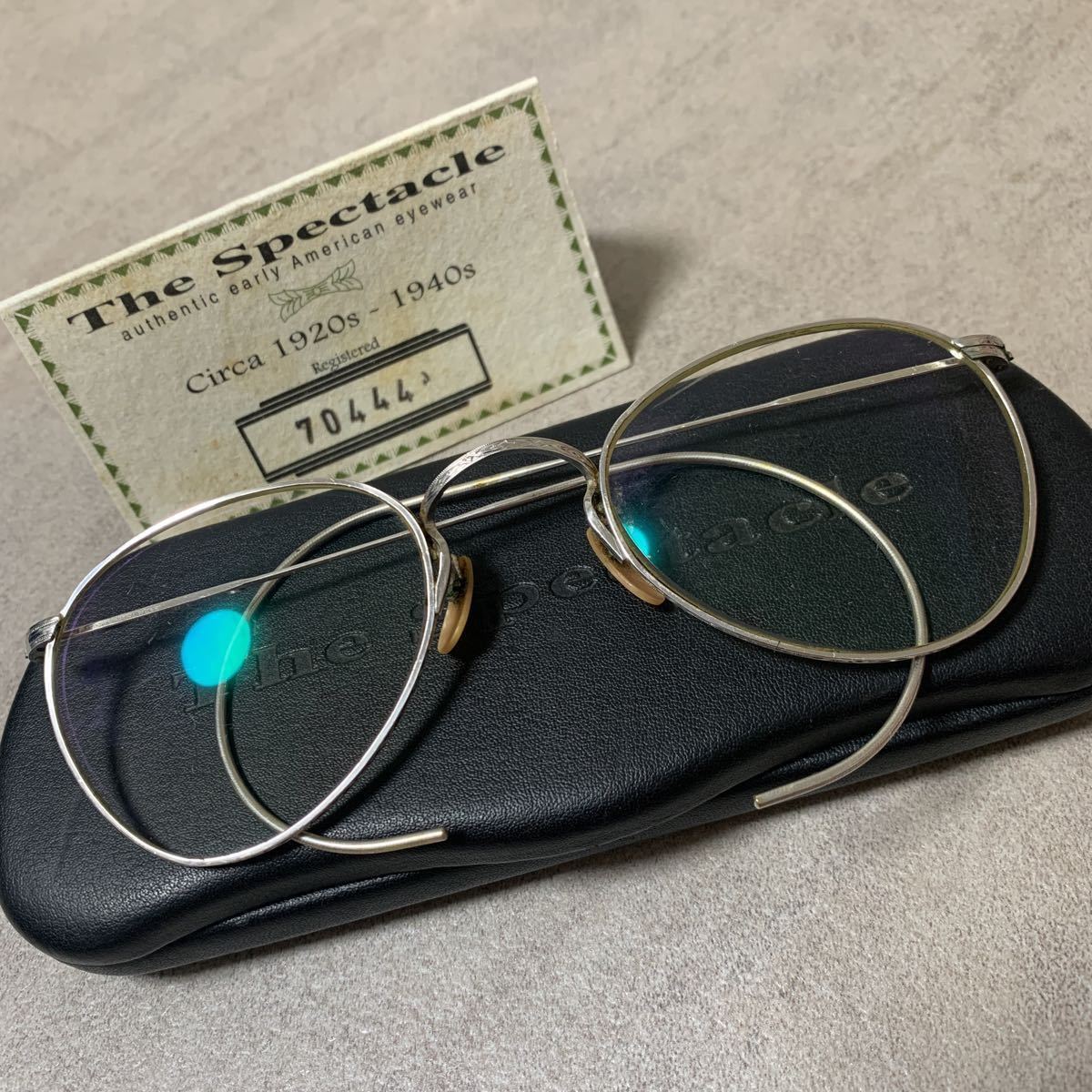 生まれのブランドで 眼鏡 メガネ 12K 1920s-1940s Ful-Vue Rimway