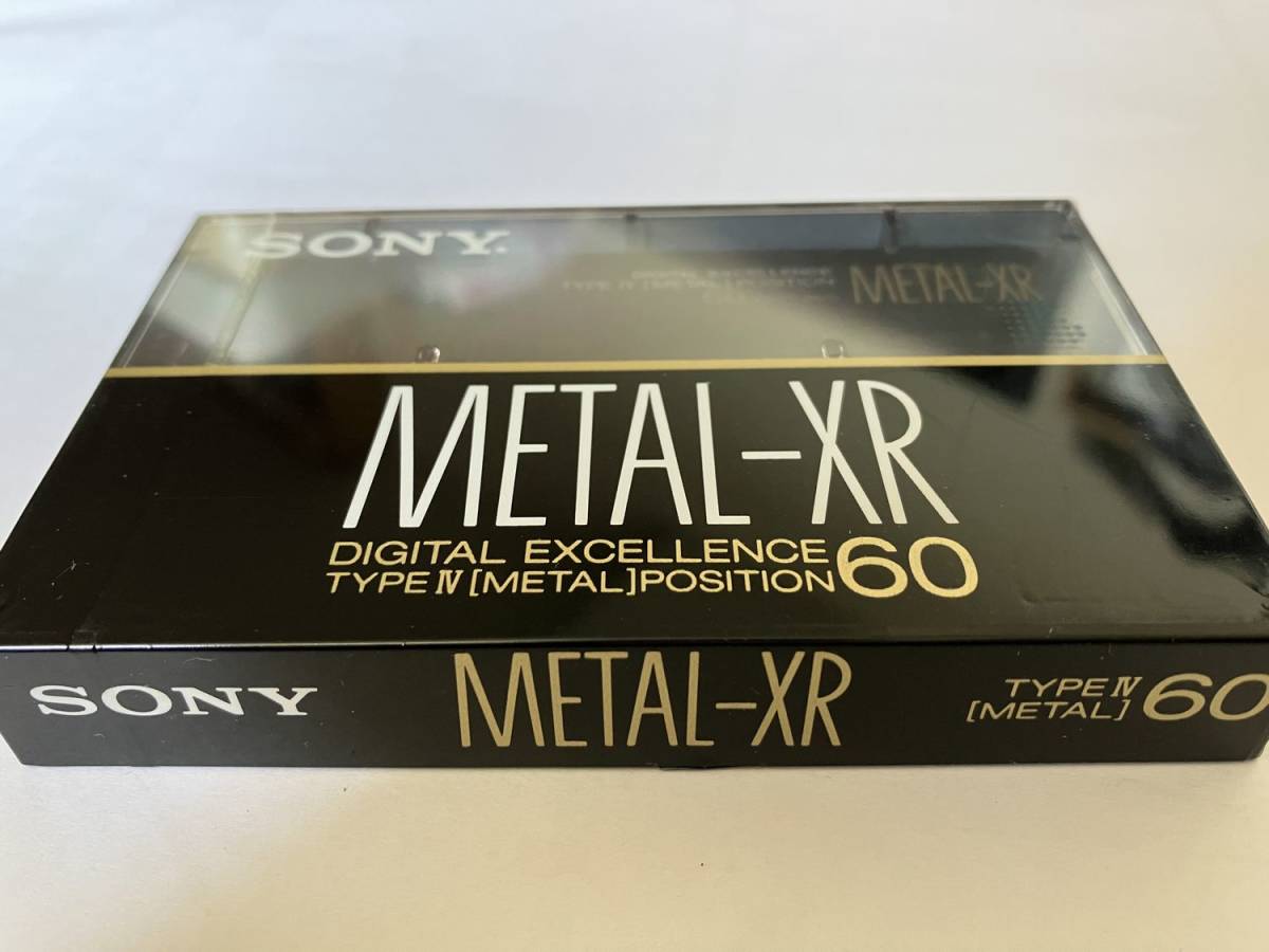 * new goods unopened rare beautiful goods *SONY Sony METAL-XR 60 minute metal position cassette tape typeⅣ