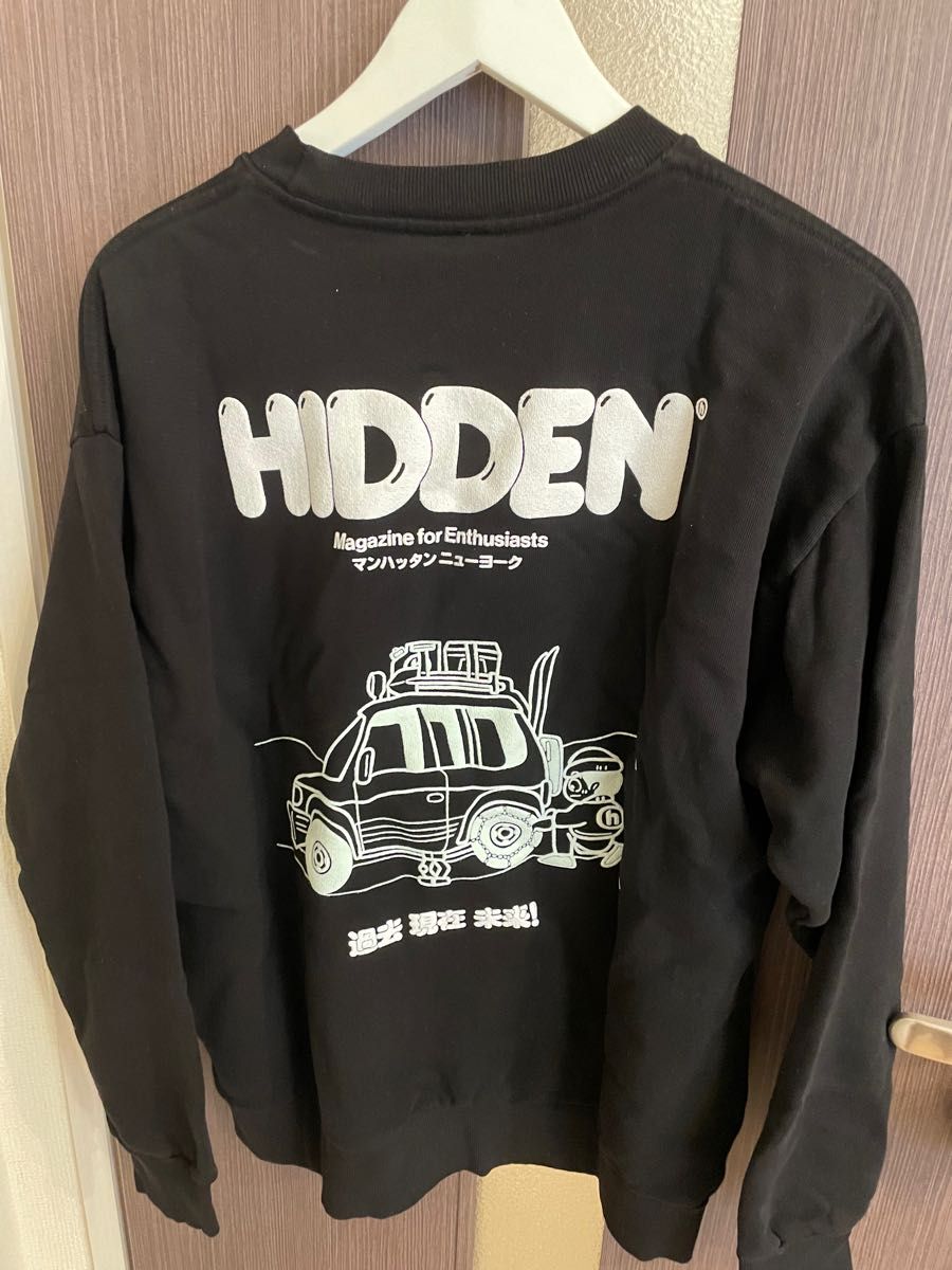 hidden NY sweat ヒドゥン　スウェット　Sサイズ　aime ヒデン　ニューヨーク　supreme ステューシー