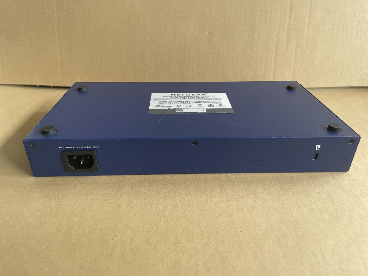 ジャンク現状品 通電のみ NETGEAR 24ポート Prosafe 24Port Gigabit Switch JGS524 V2 ★AB789_画像6